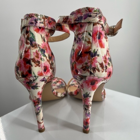 X appeal Angelina Floral Heels Ladies Size 8 1/2 - Picture 4 of 7